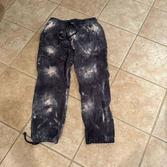 Sanctuary collab with Anthropologie tie dye draw string cargo pants - Picture 1 of 13